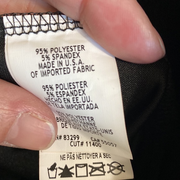 Size Med⭐️Like New Tash + Sophie Elegant Black Wide Leg Jumpsuit. Worn Once - Picture 8 of 8